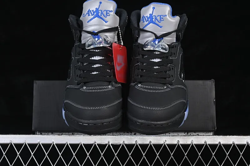 All categories Air Jordan Jordan series basketball shoes Air Jordan 5 TG version Awake NY x Air Jordan 5 "Black Metallic" AJ5 Joe 5 joint model black and gray DV4982-004